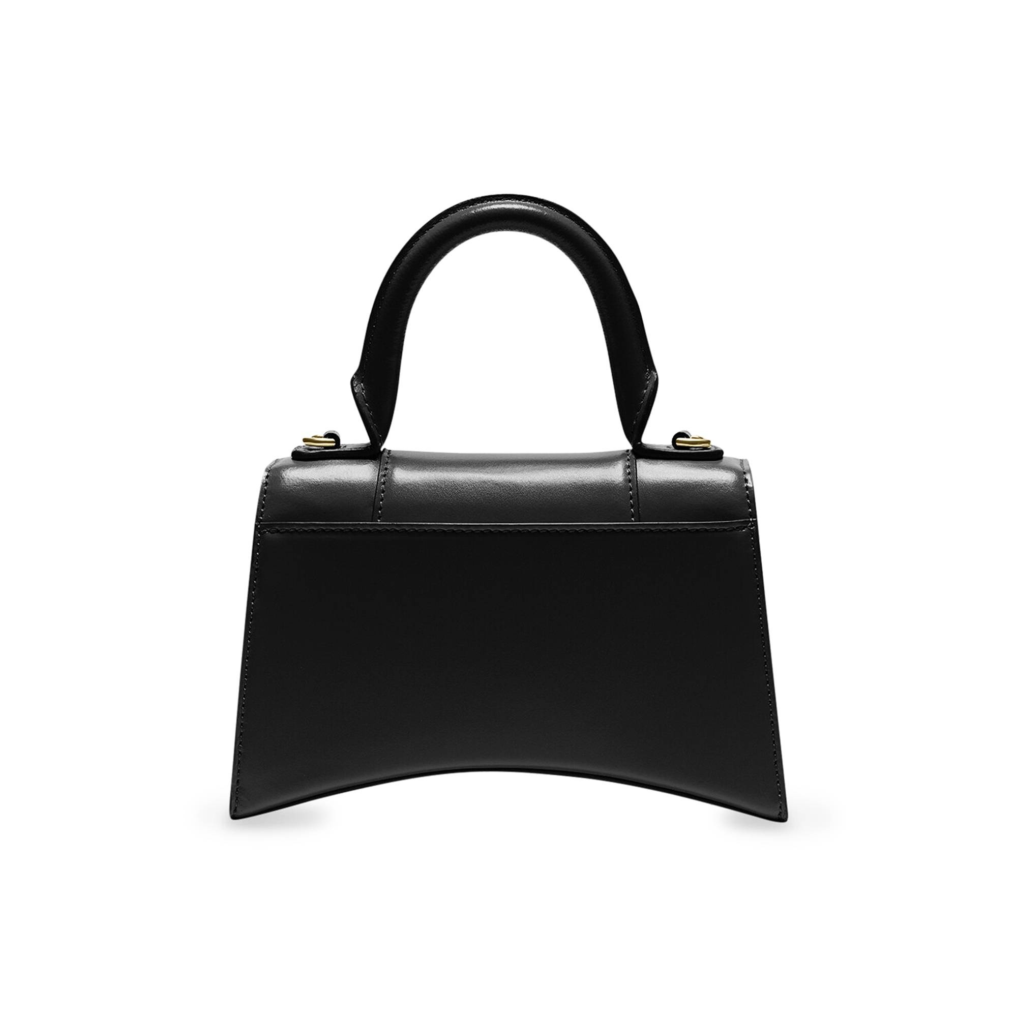 Balenciaga Hourglass XS Top Handle Bag 'Black' - 2