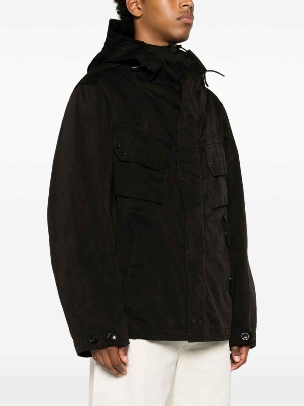 OJJ hooded windbreaker - 3