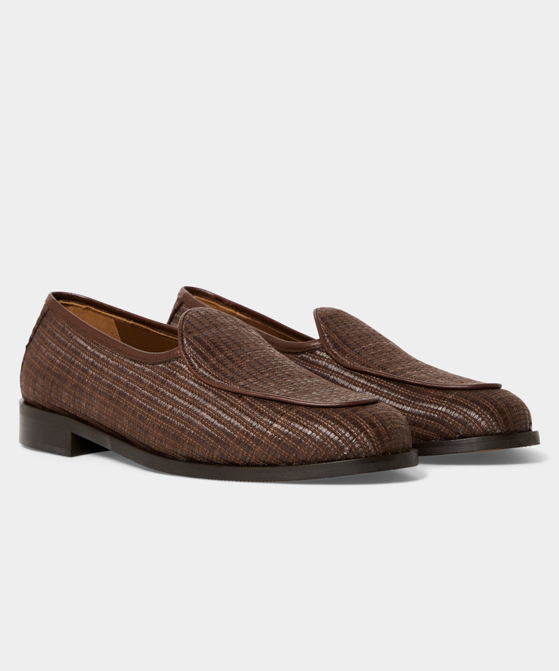 Jacques Solovière Jacques Solovière Raffia Anorio Loafer outlook