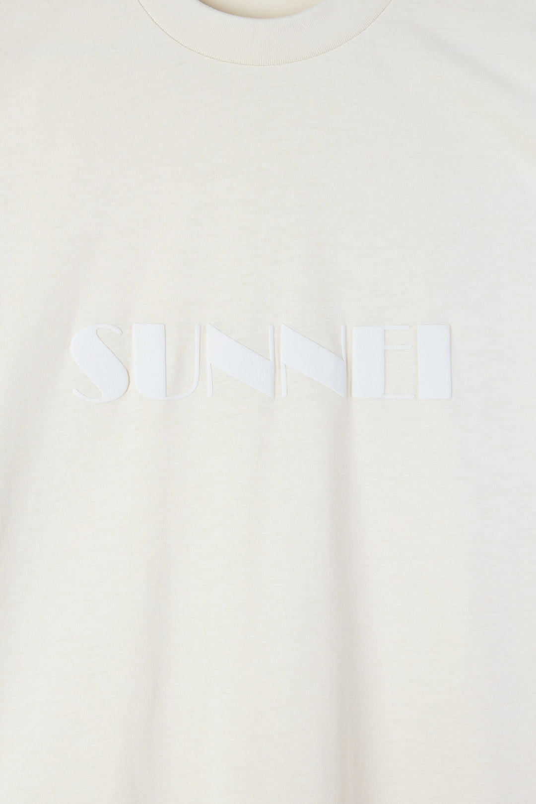 BIG LOGO T-SHIRT / beige - 4