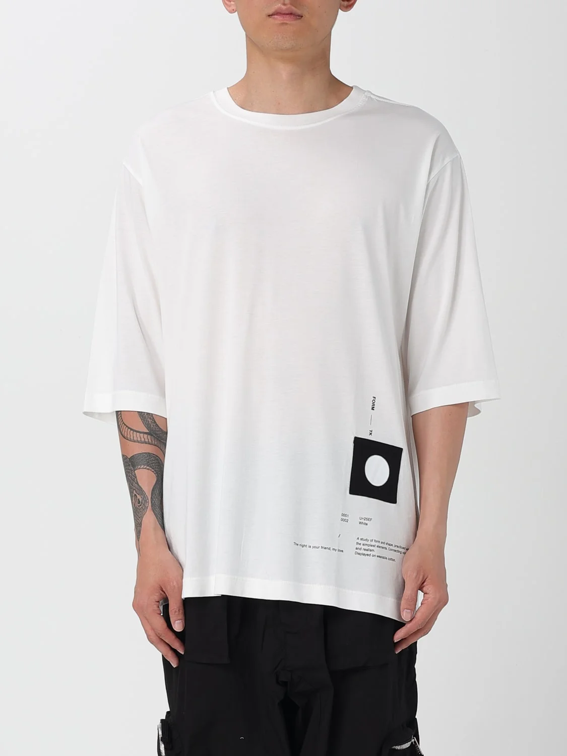 T-shirt men Thom Krom - 1