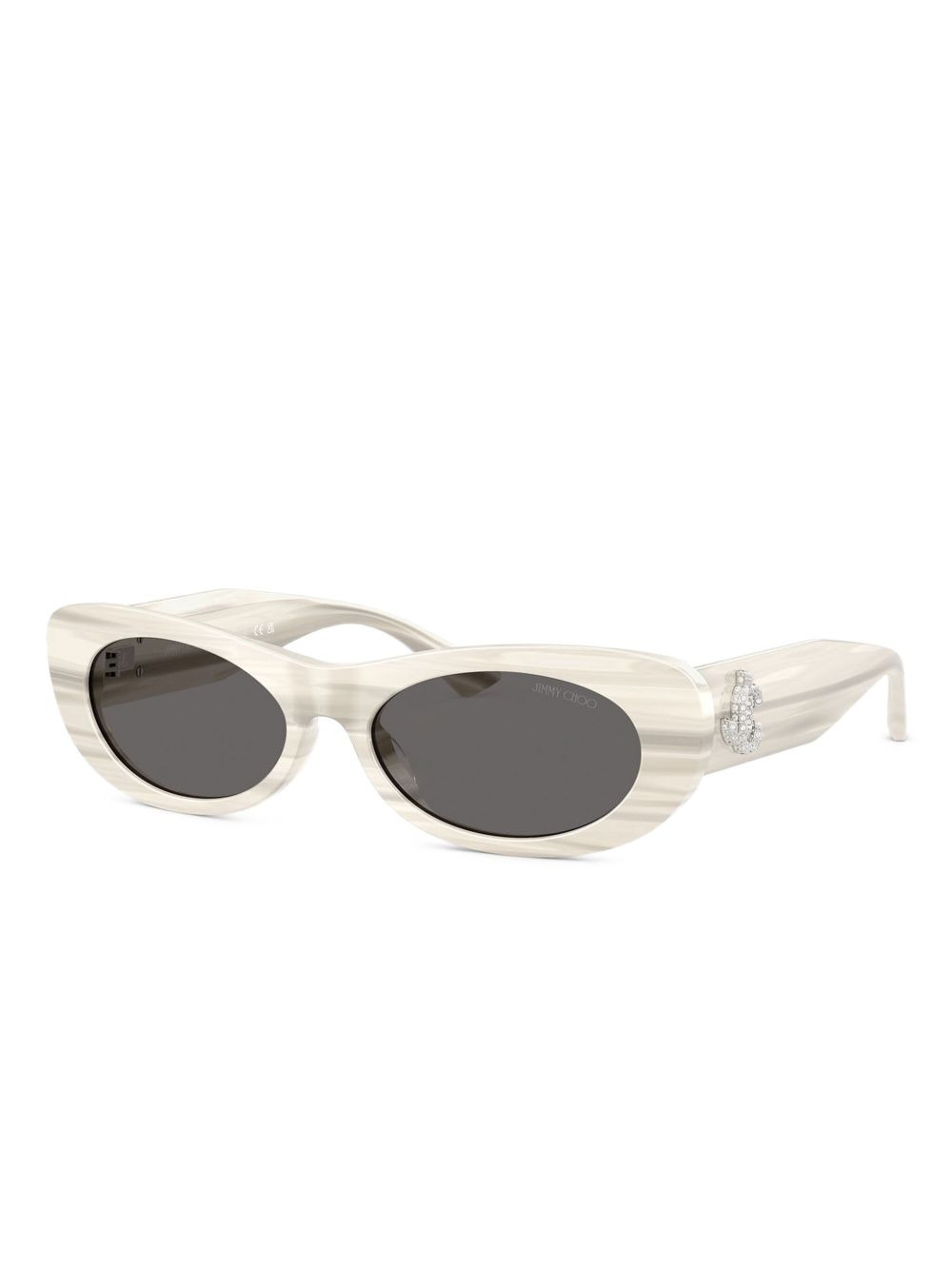 striped logo-embellished sunglasses - 2