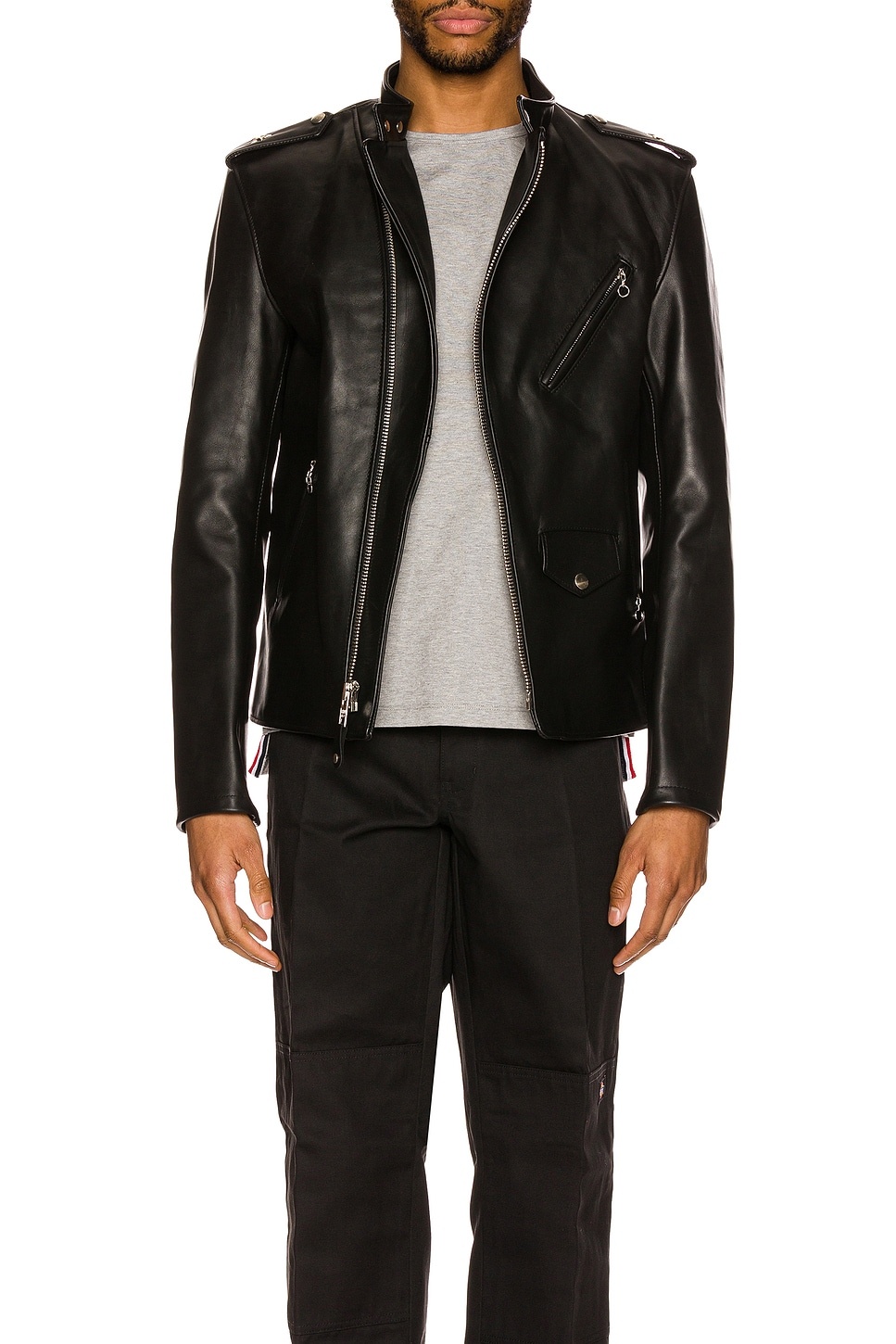 BLOUSON EN CUIR - 3