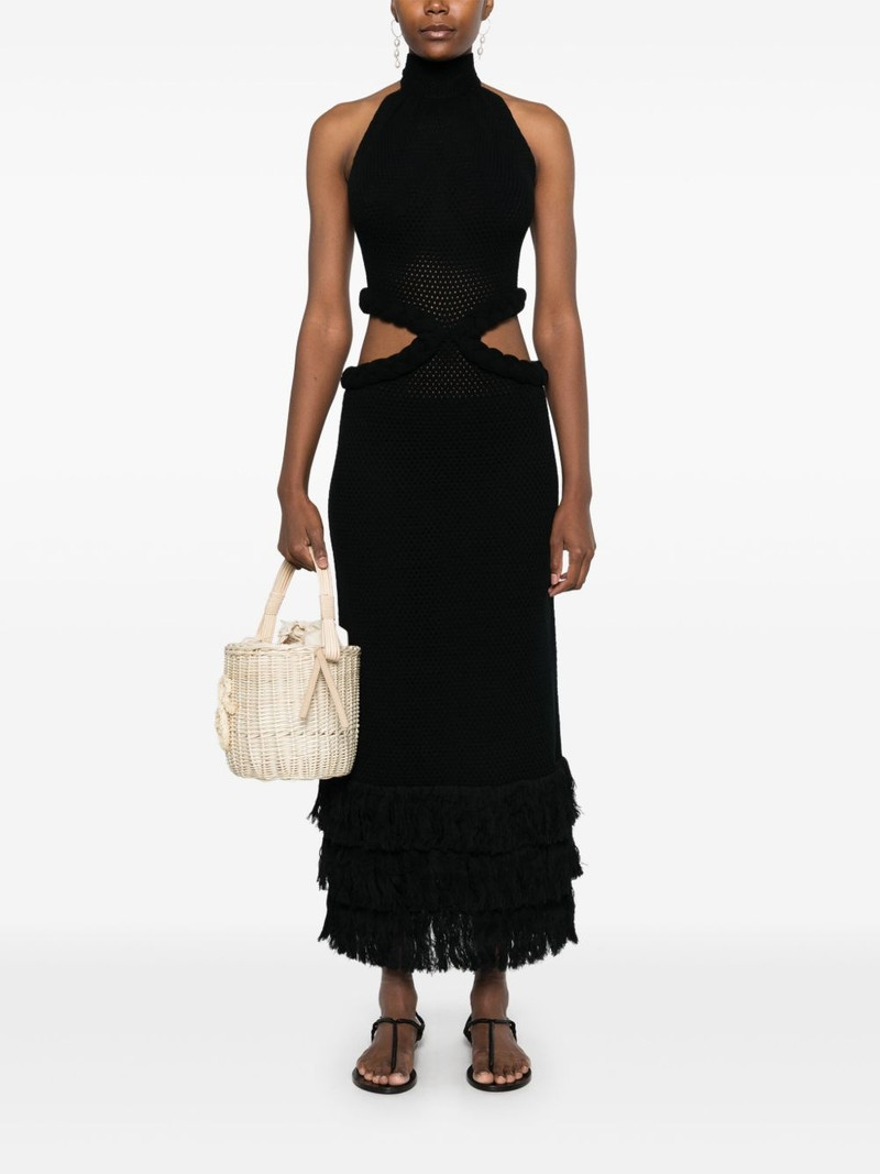 Johanna Ortiz cut-out midi dress outlook
