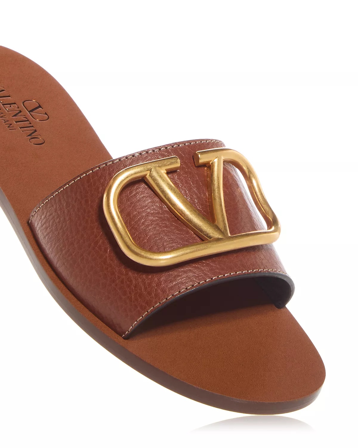Women's V Logo Slide Sandals - 5