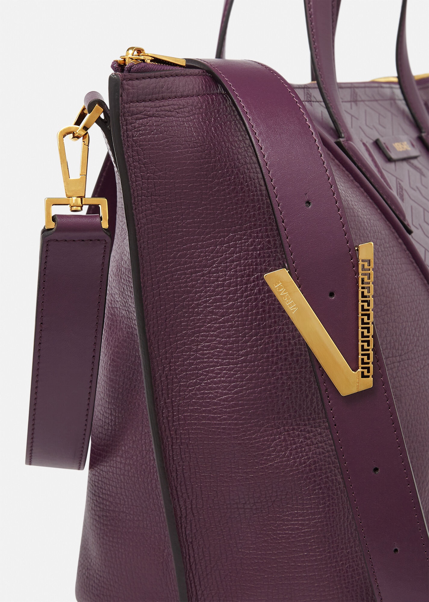 V Greca Signature Tote Bag - 5