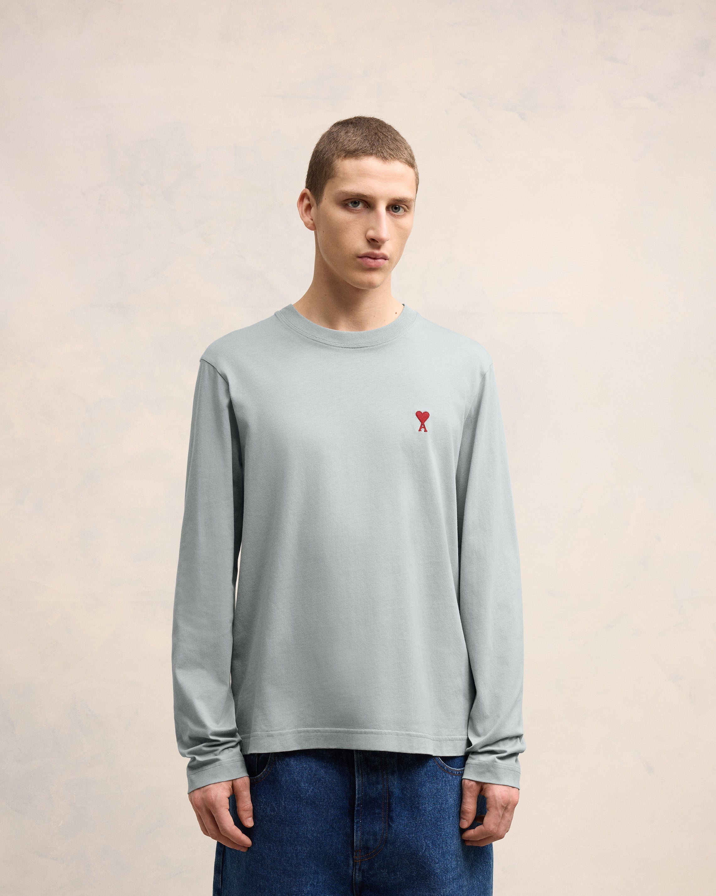 RED AMI DE COEUR LONGLSEEVES T-SHIRT - 3