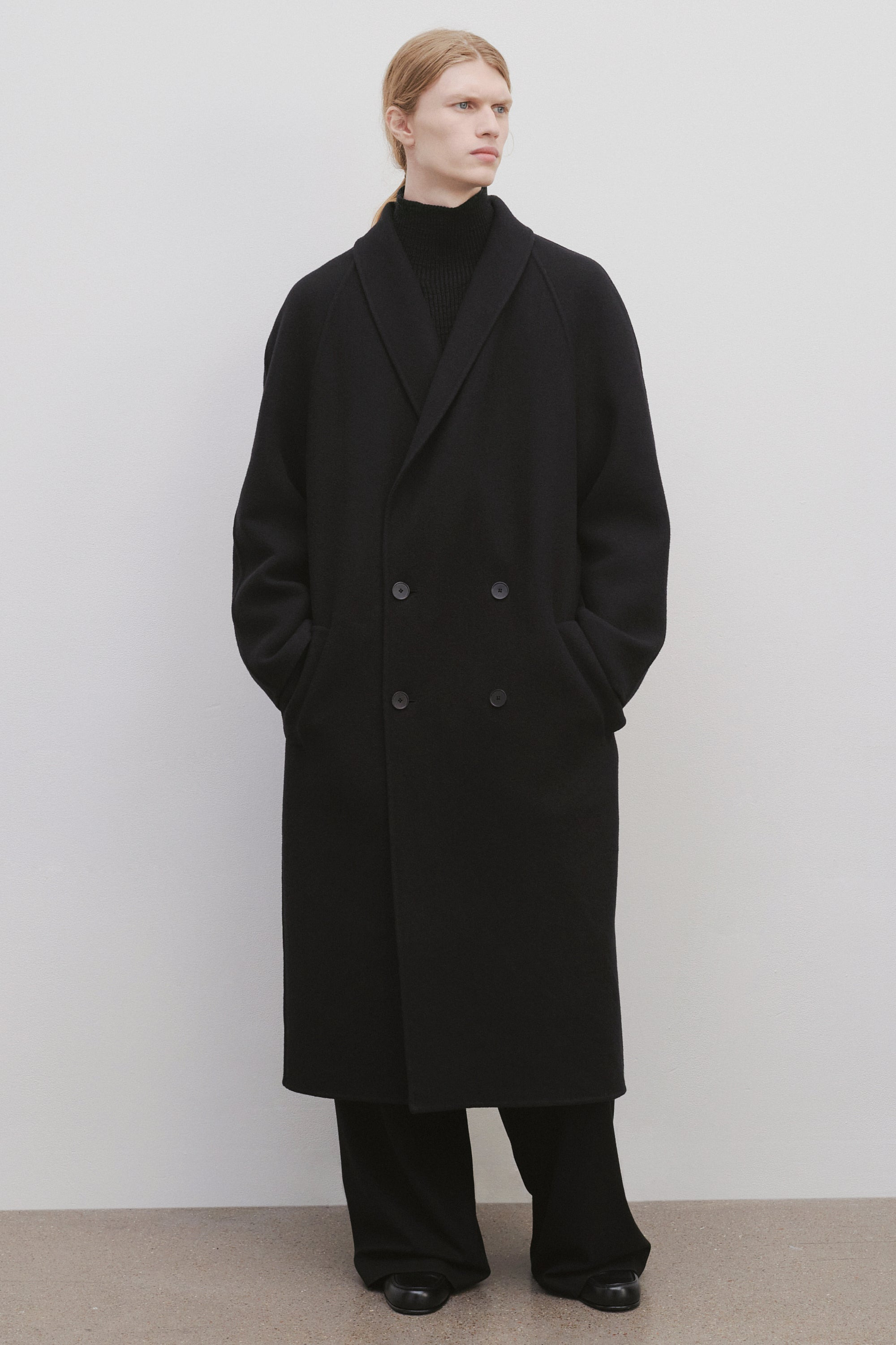 Ferro Coat in Wool and Cashmere - 4