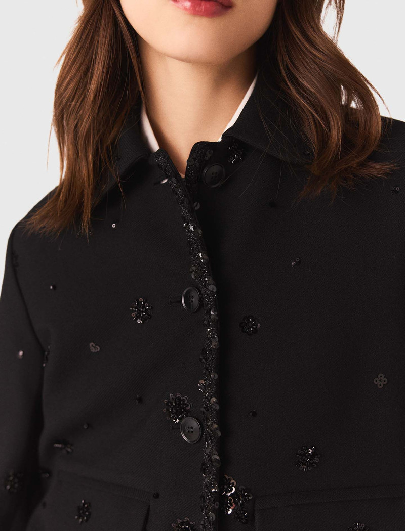 Short embroidered jacket 8