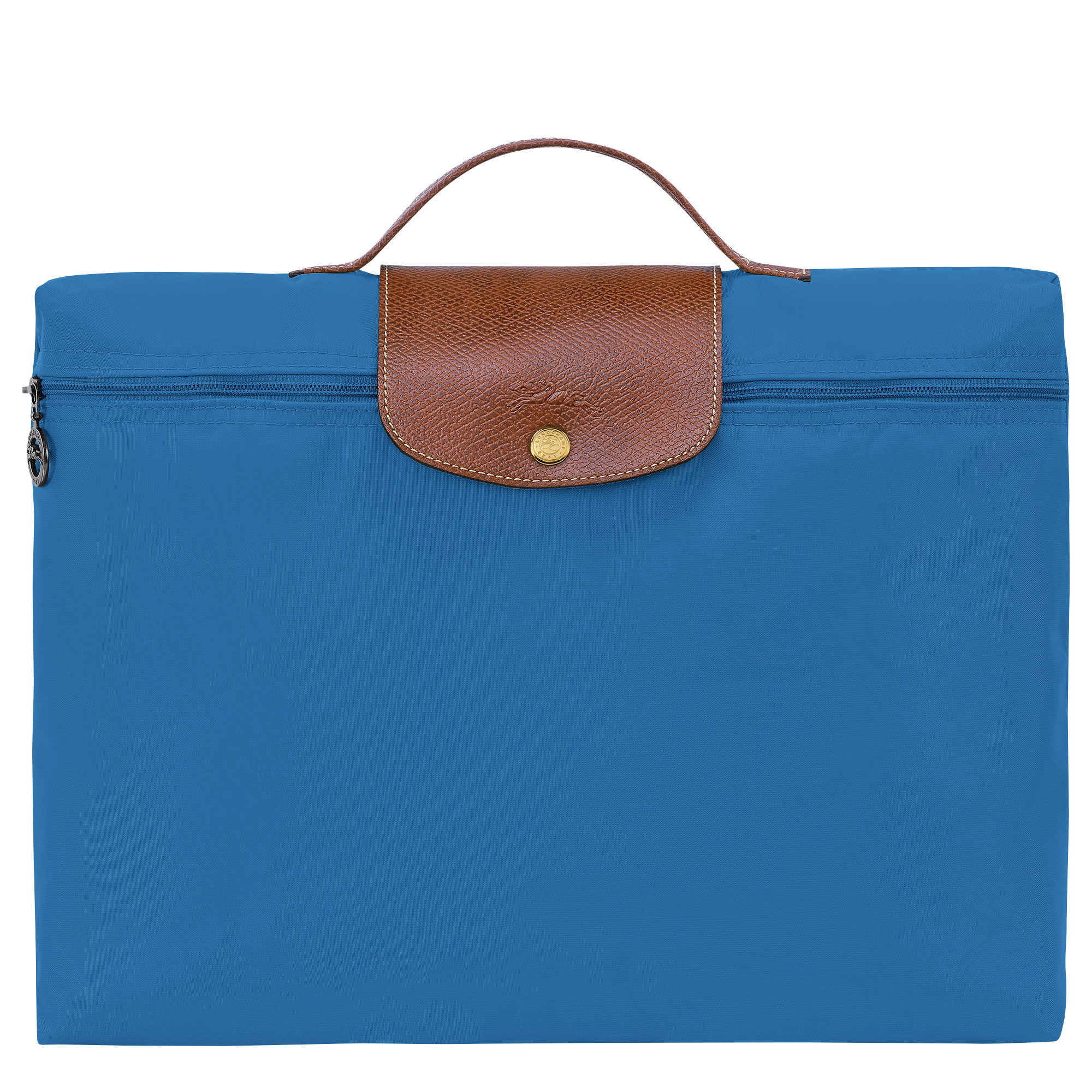 Le Pliage Original S Briefcase Cobalt - Recycled canvas - 1