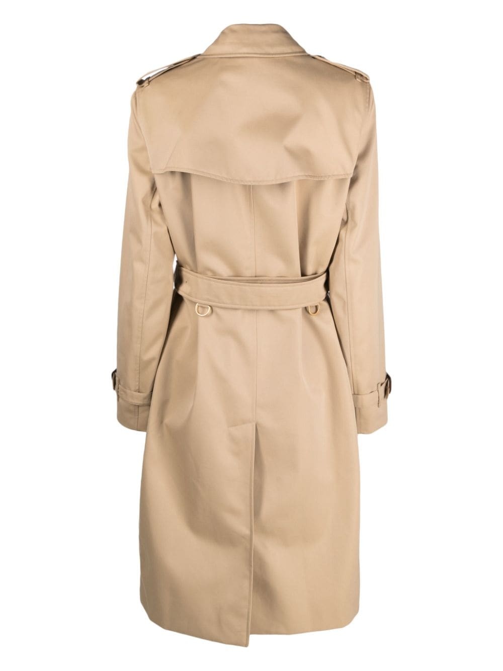Organic Cotton Cotton Trench Coat Women Laubeblanc) Belted