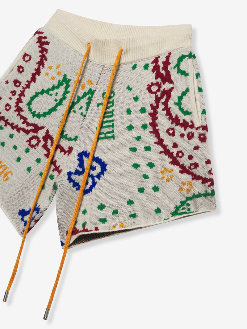 Rhude MULTI COLOR BANDANA SHORTS outlook