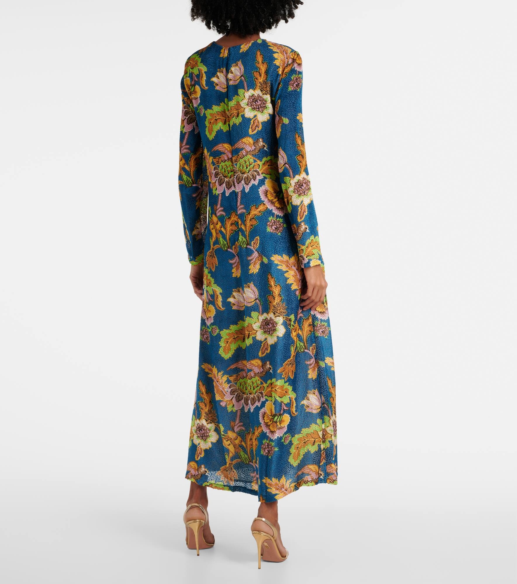 Printed maxi dress - 3