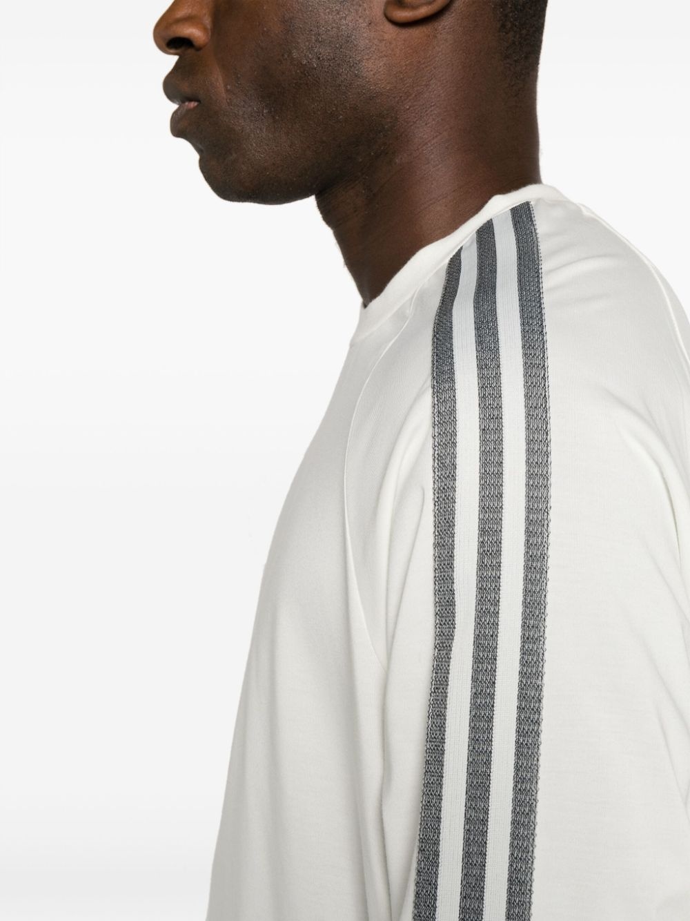 3-Stripes cotton blend T-shirt - 6
