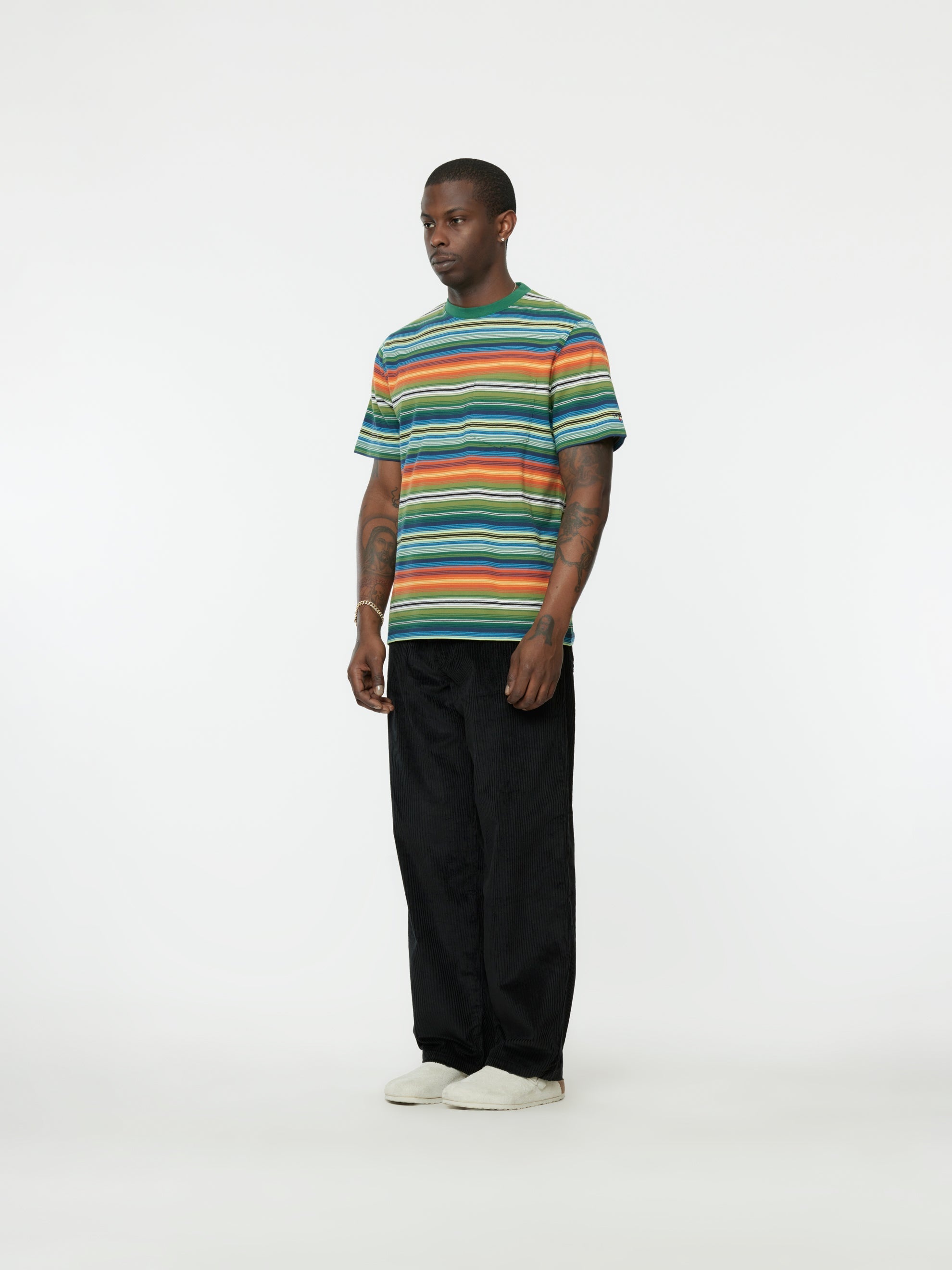 Noah Striped pocket t-shirt | sevenstore | REVERSIBLE