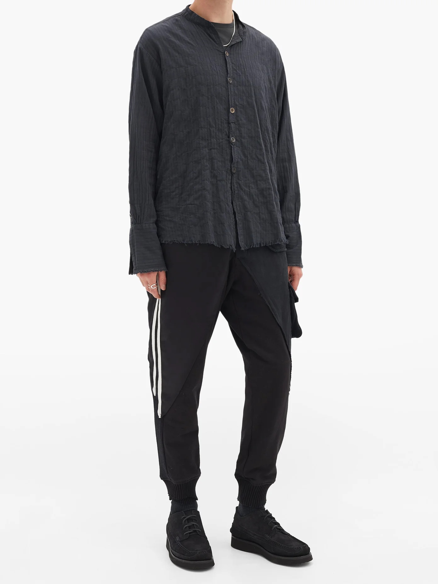 Baker Lounge side-stripe cotton-jersey track pants - 2