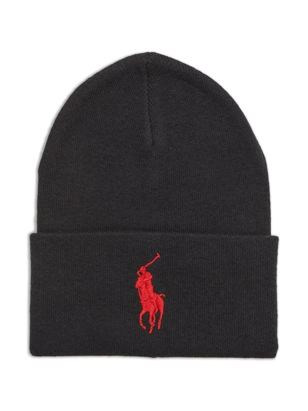 Big Pony cuff beanie hat - 1