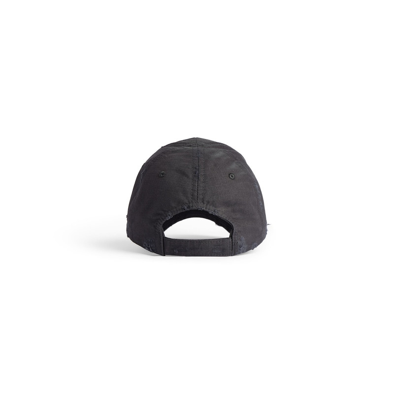 Sports Loop Icon Cargo Cap in Black 3