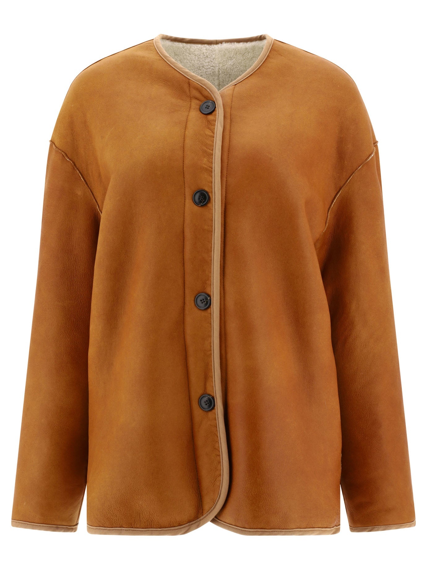 Giovi - Giovi Reversible Shearling Jacket - 2