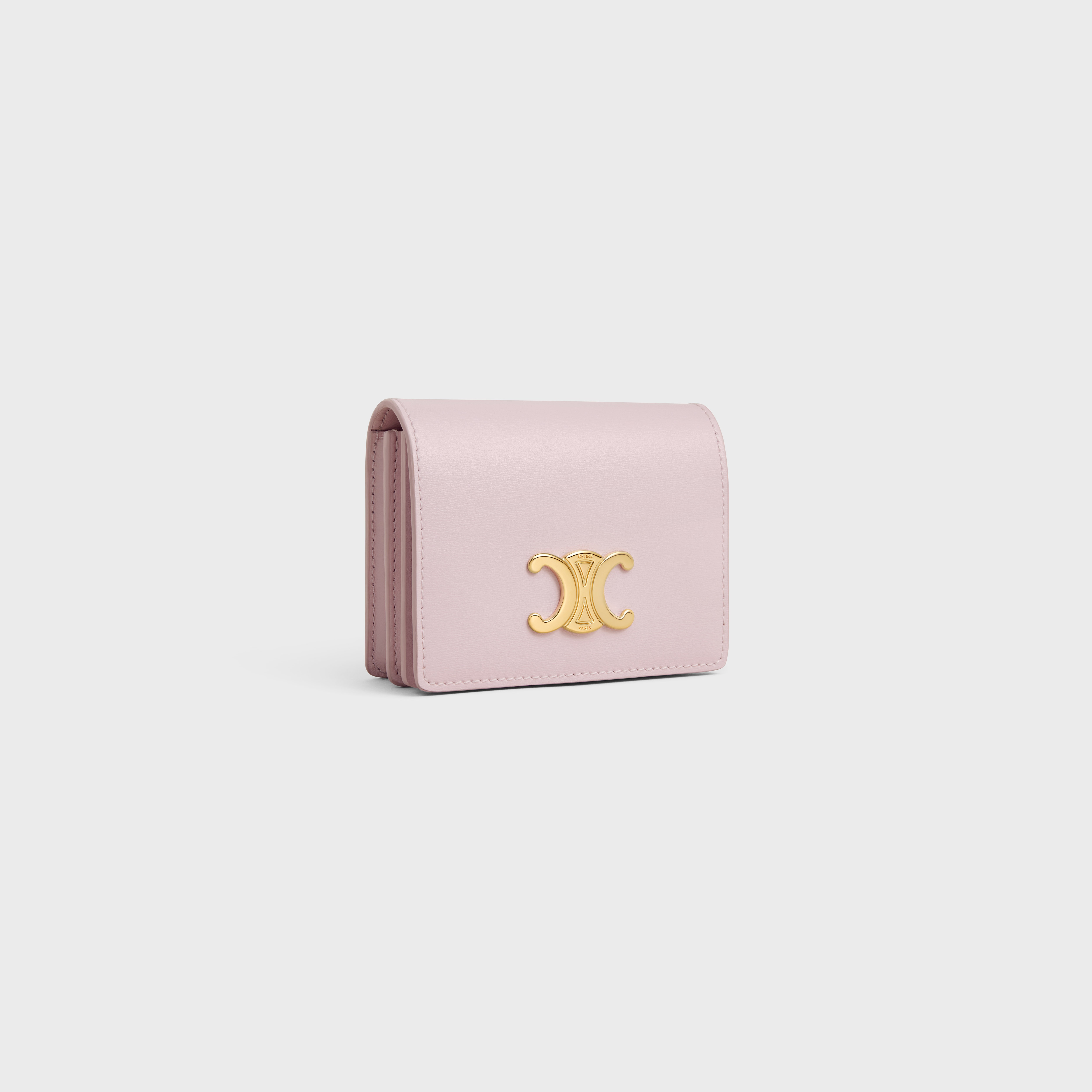 TRIOMPHE BUSINESS CARD HOLDER in SHINY CALFSKIN - 2