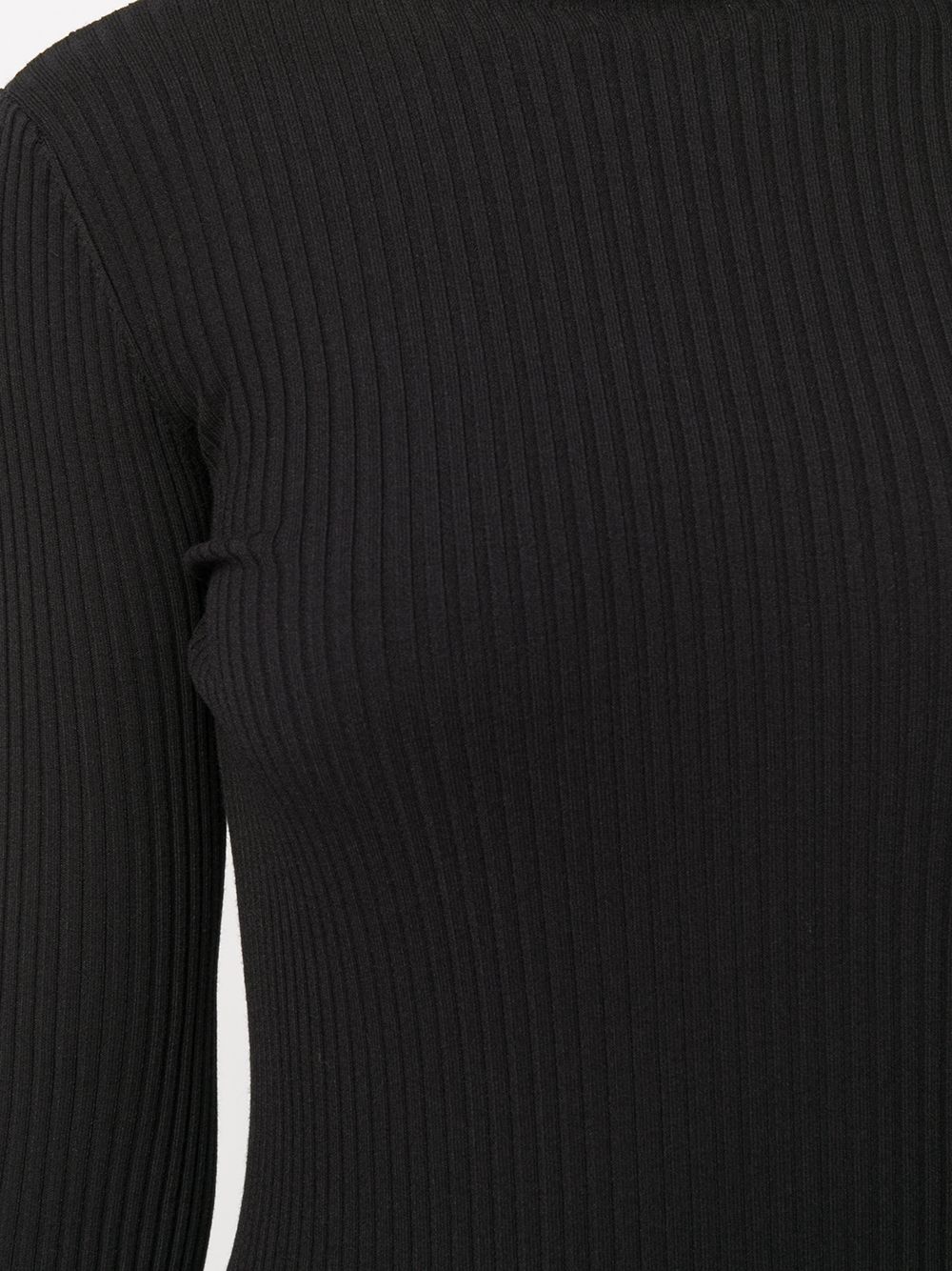 ribbed roll-neck jumper - 5