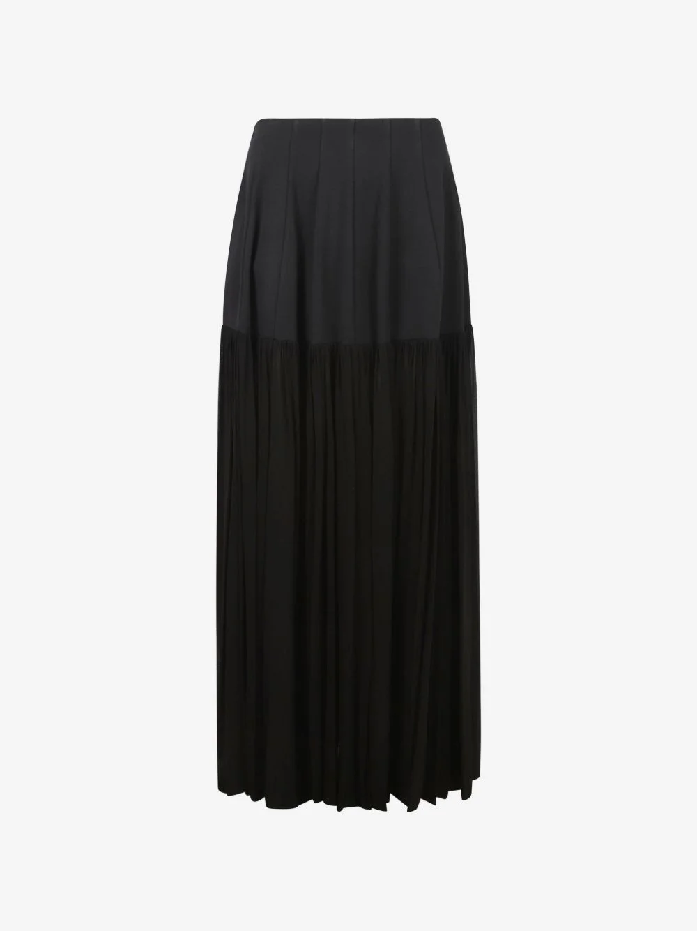 Saryn draped jersey skirt - 1