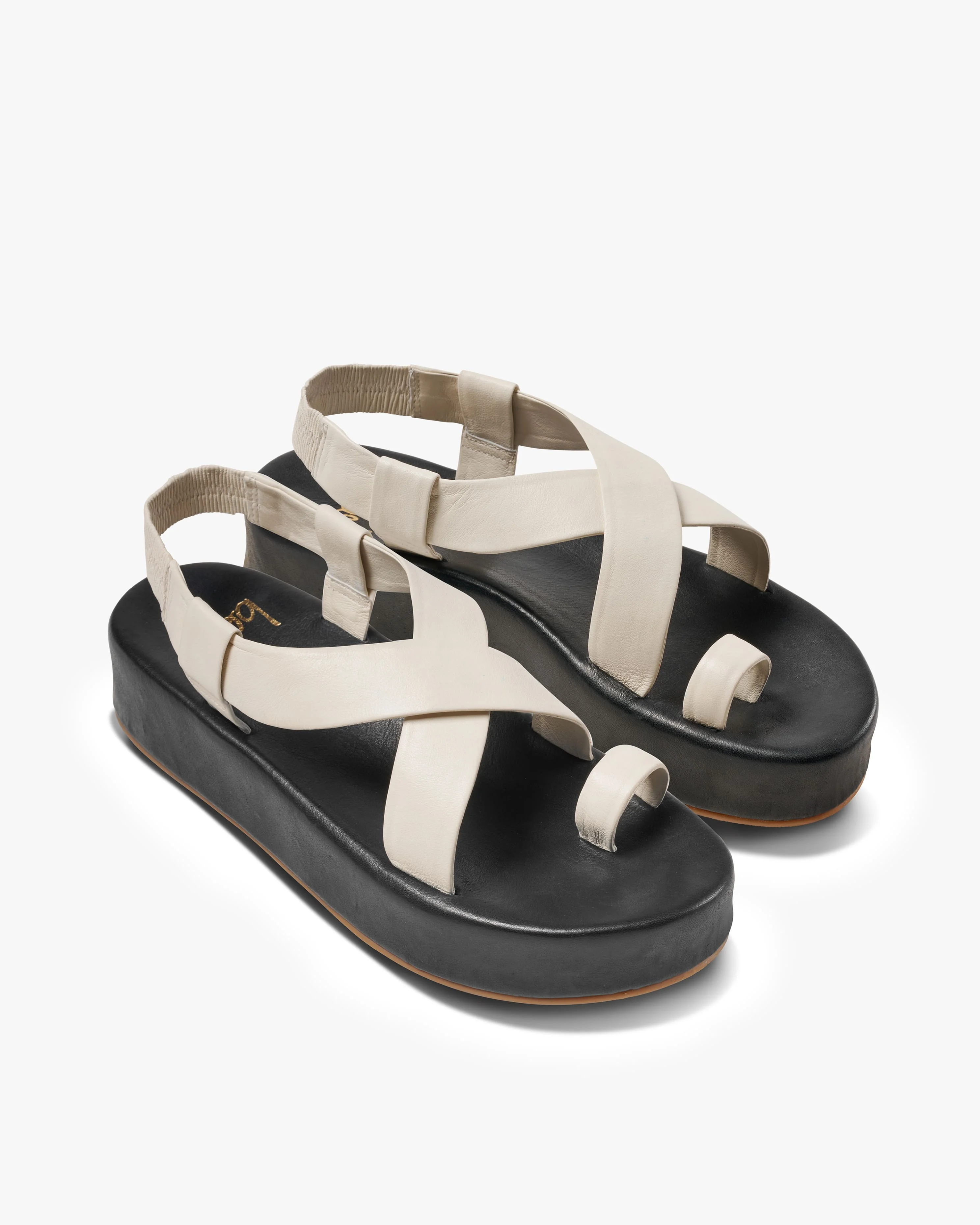 Caracara Leather Platform Sandal - 1