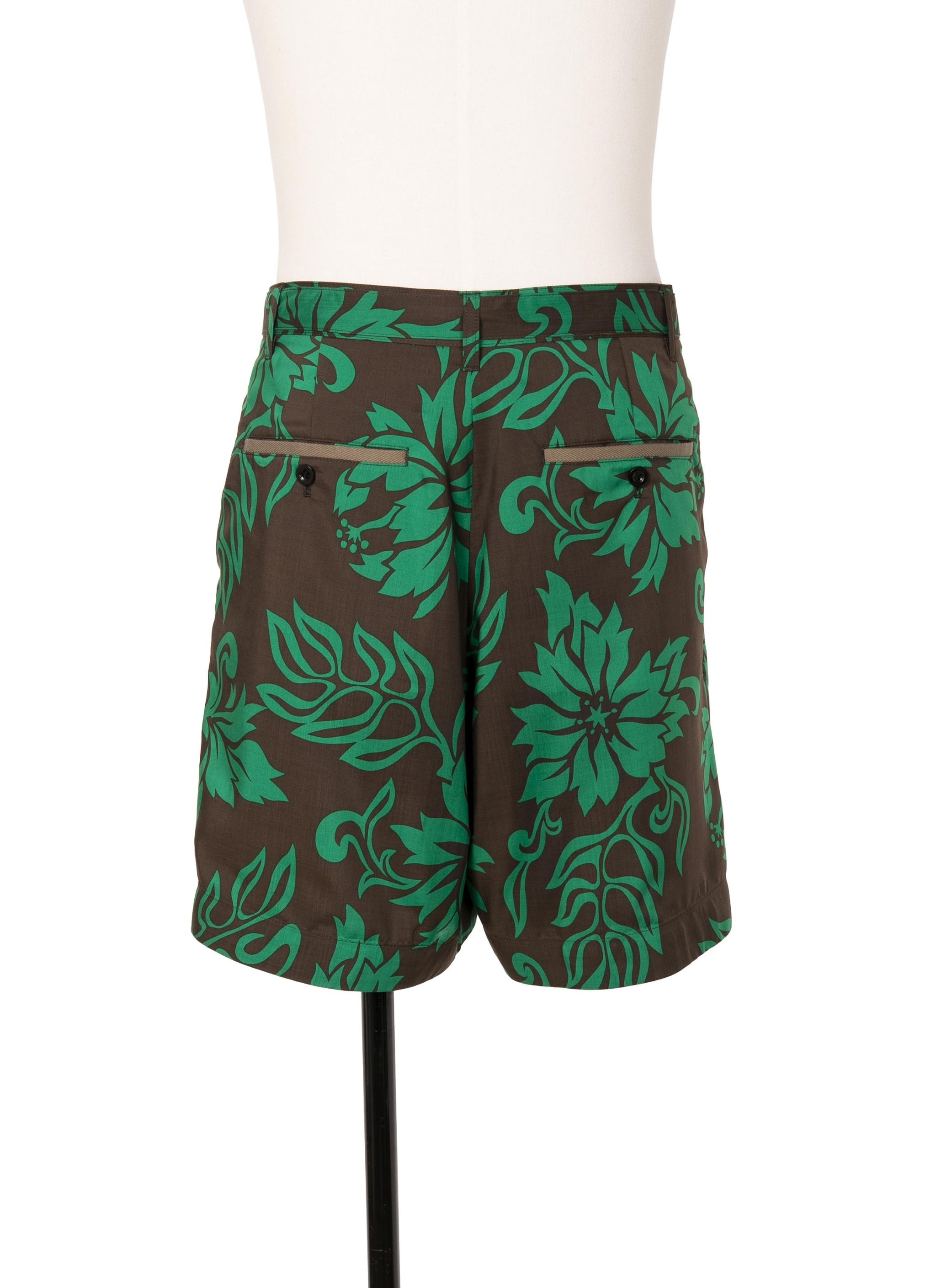 Floral Print Shorts - 3