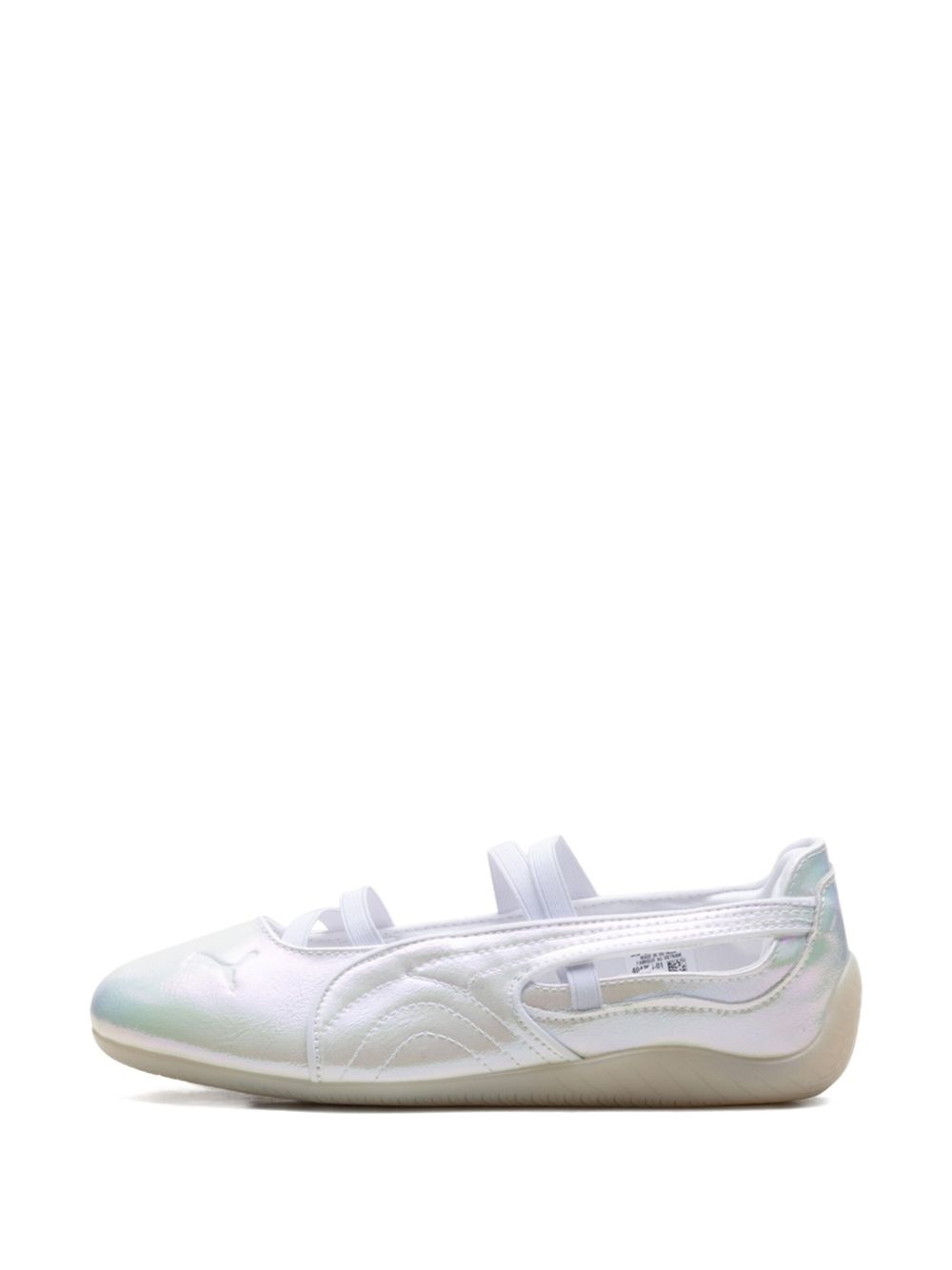 Speedcat Ballet "Pearlized - White/Black" sneakers - 5
