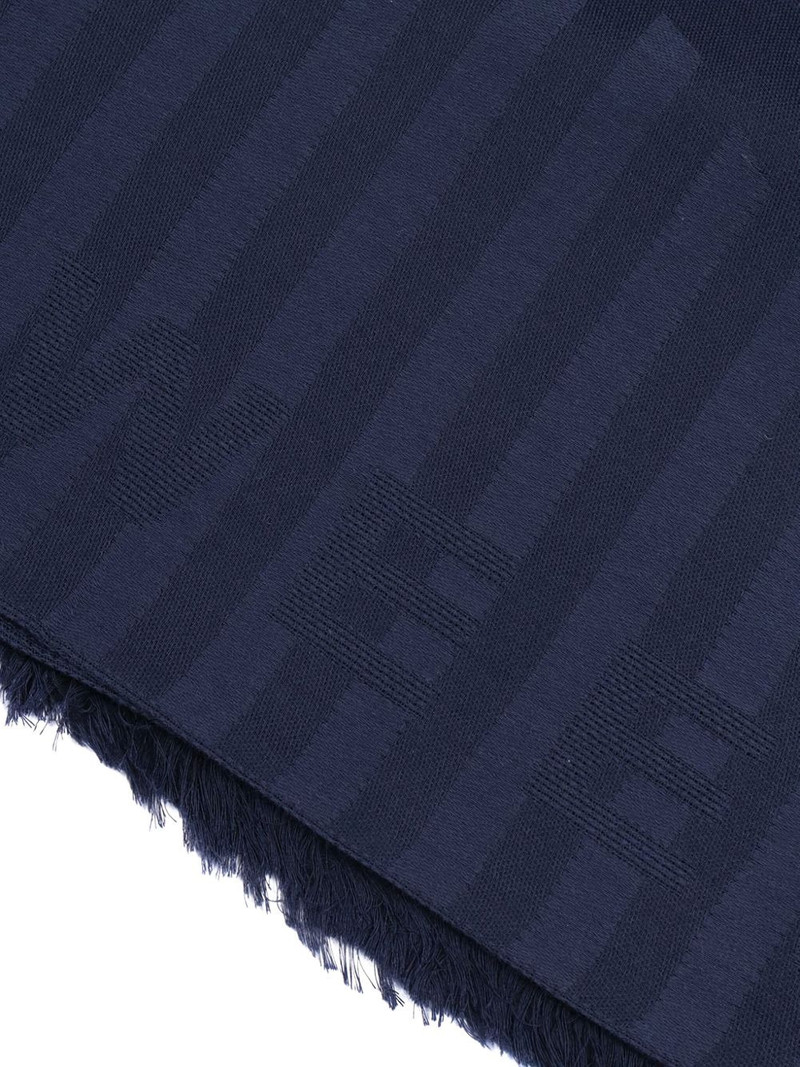 WEEKEND Max Mara striped fringed scarf outlook