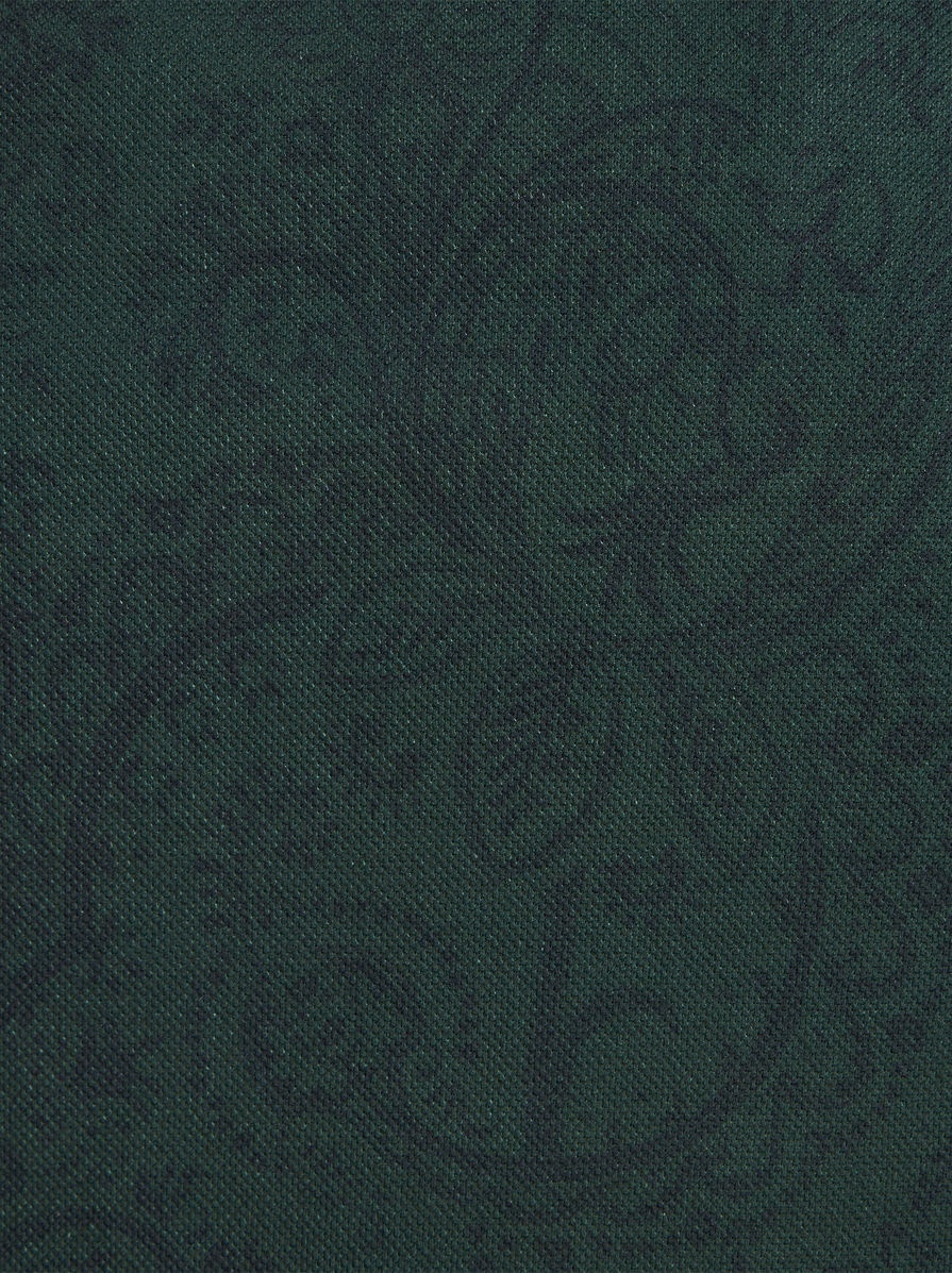 JERSEY POLO SHIRT WITH PAISLEY DESIGNS - 6
