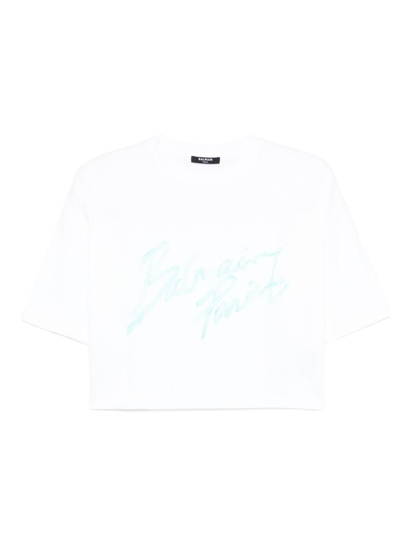 cropped T-shirt 1