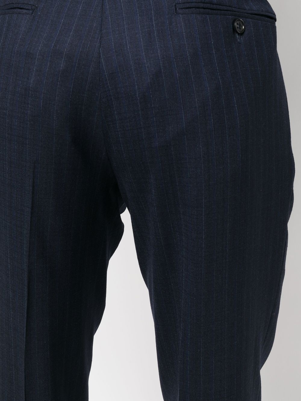 pinstripe single-breasted suit - 6