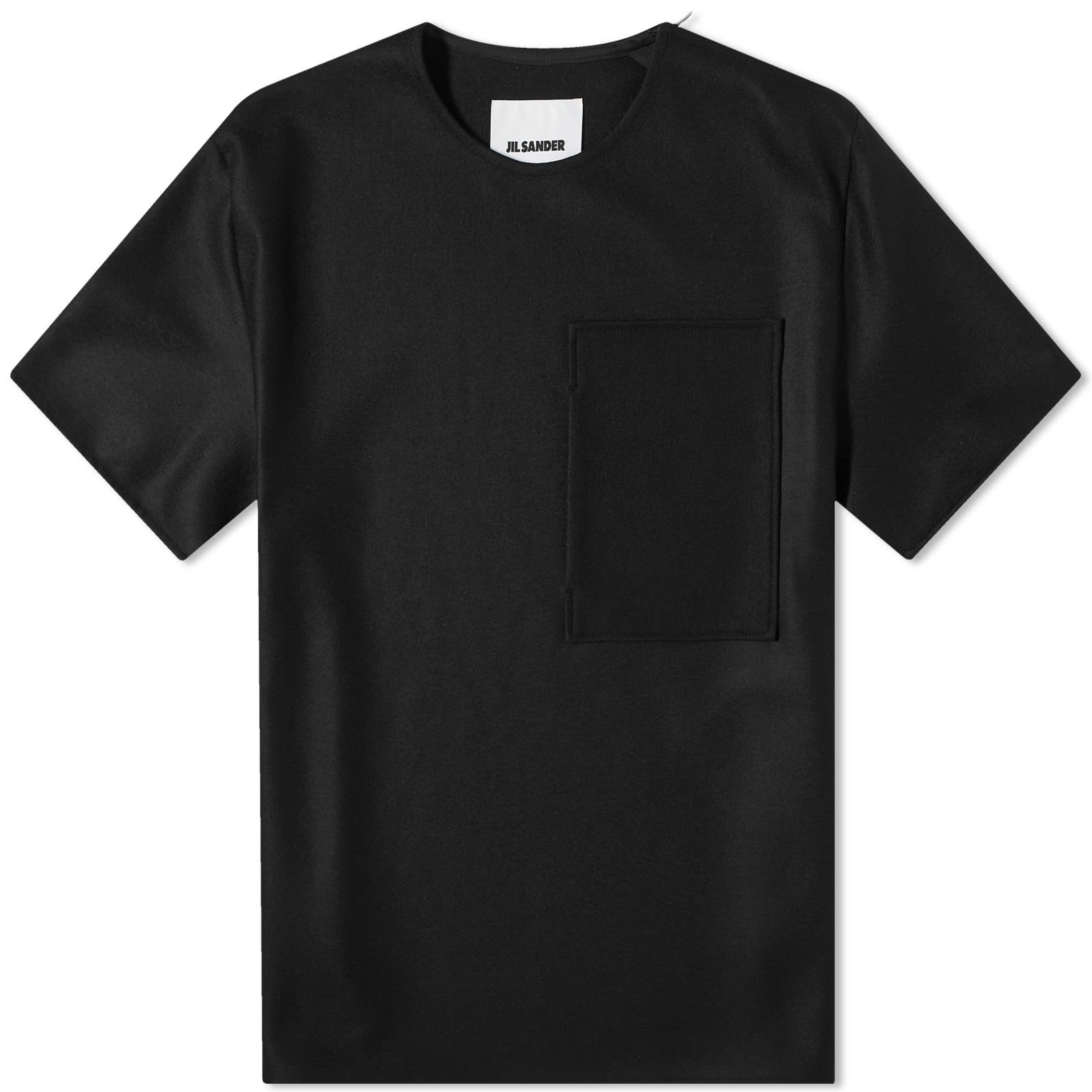 Jil Sander Patch Pocket Zip T-Shirt - 1