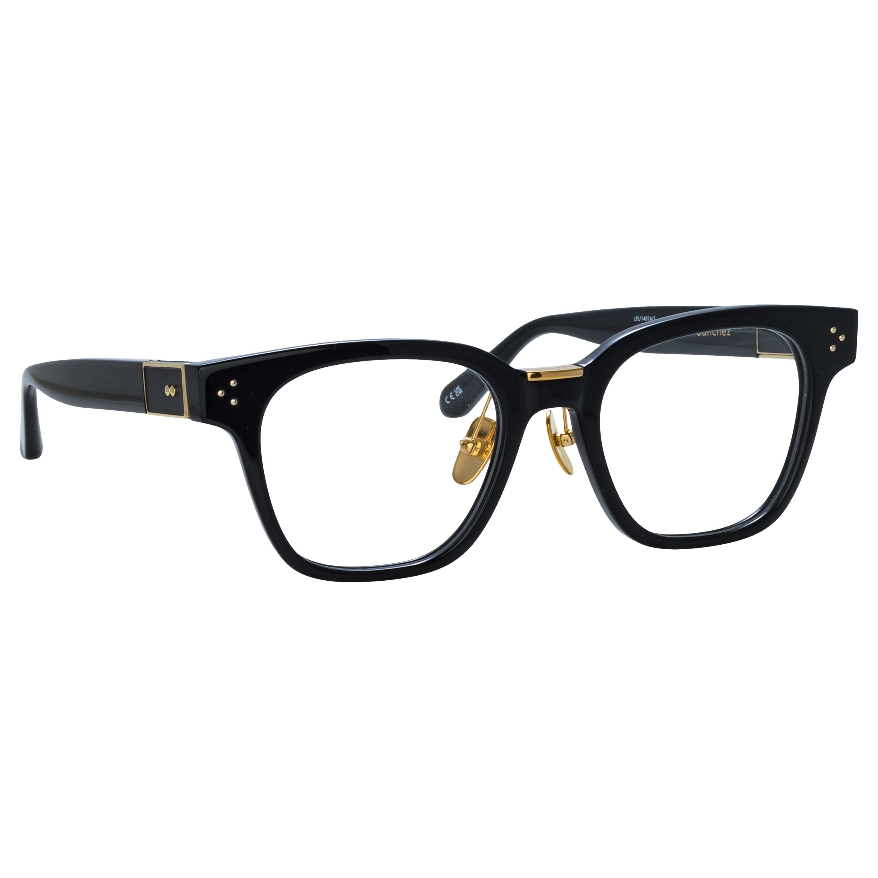 SANCHEZ OPTICAL D-FRAME IN BLACK (ASIAN FIT) - 2
