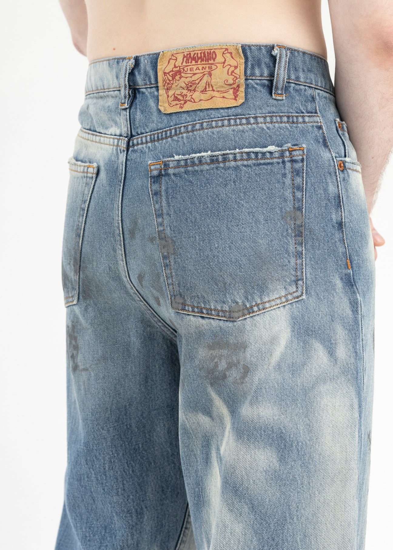MAGLIANO UNREGULAR DENIM OFFICINA BLUE | 017shop | REVERSIBLE