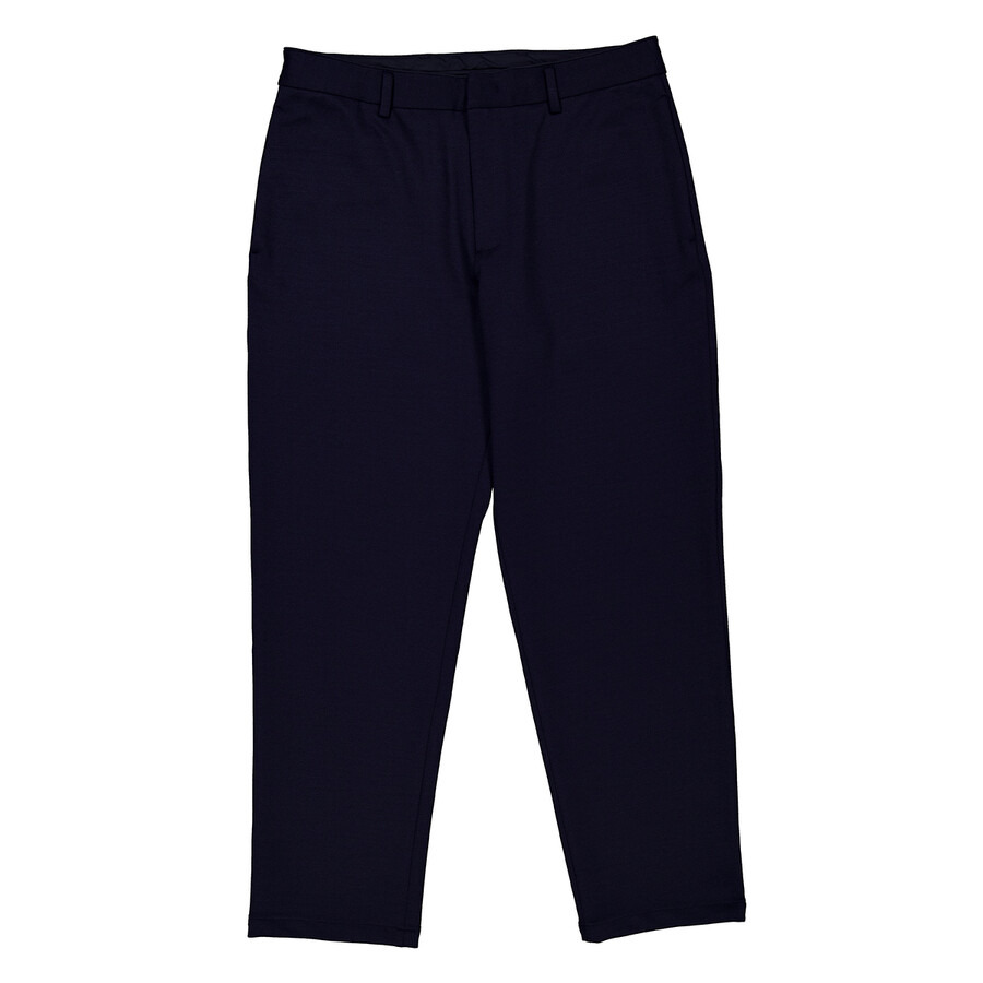 Emporio Armani Straight-Leg Tailored-Cut Trousers - 5