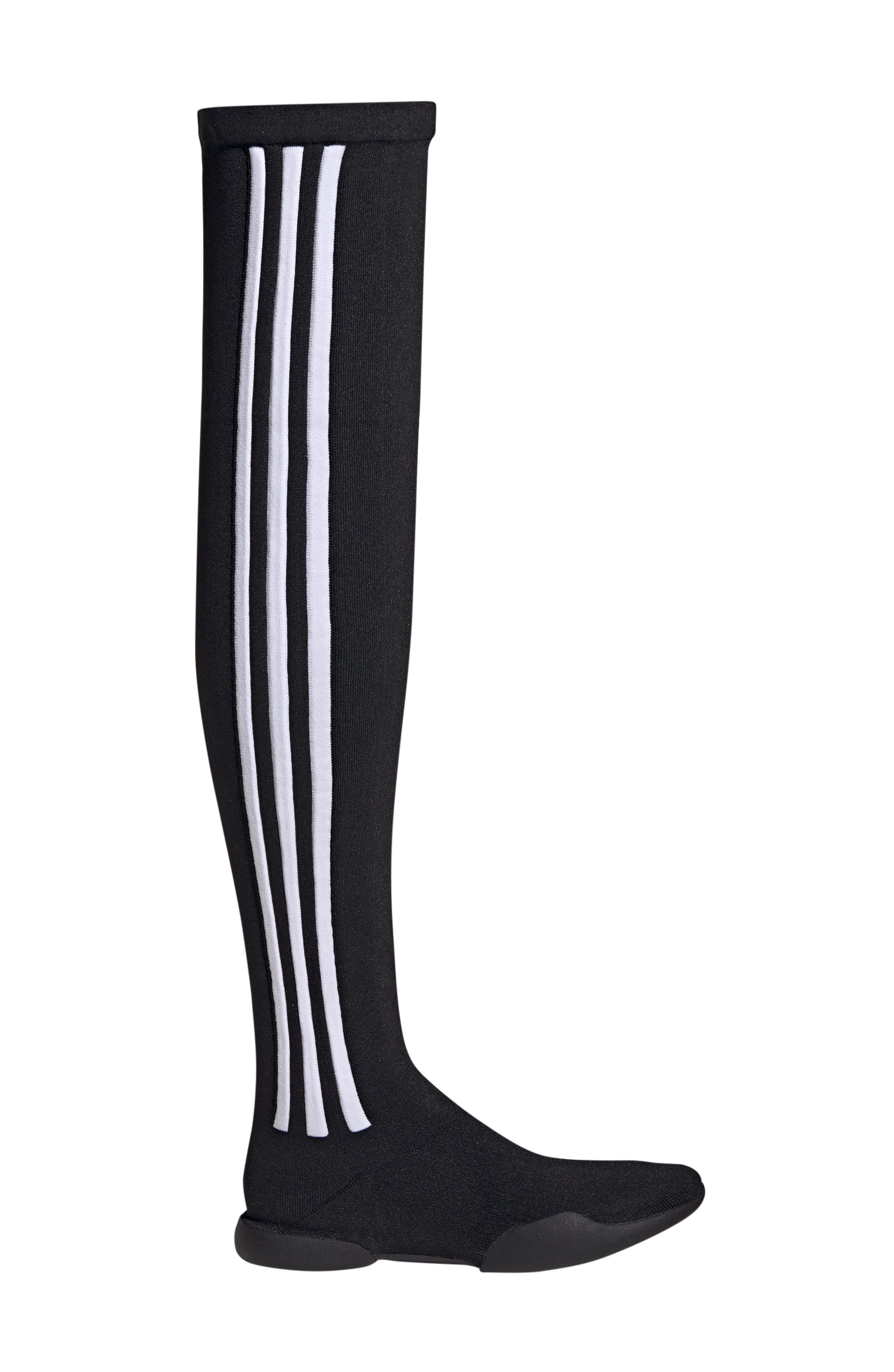 adidas Taekwondo Mei Super High Sneaker Boot in Black/White/Black at Nordstrom - 3