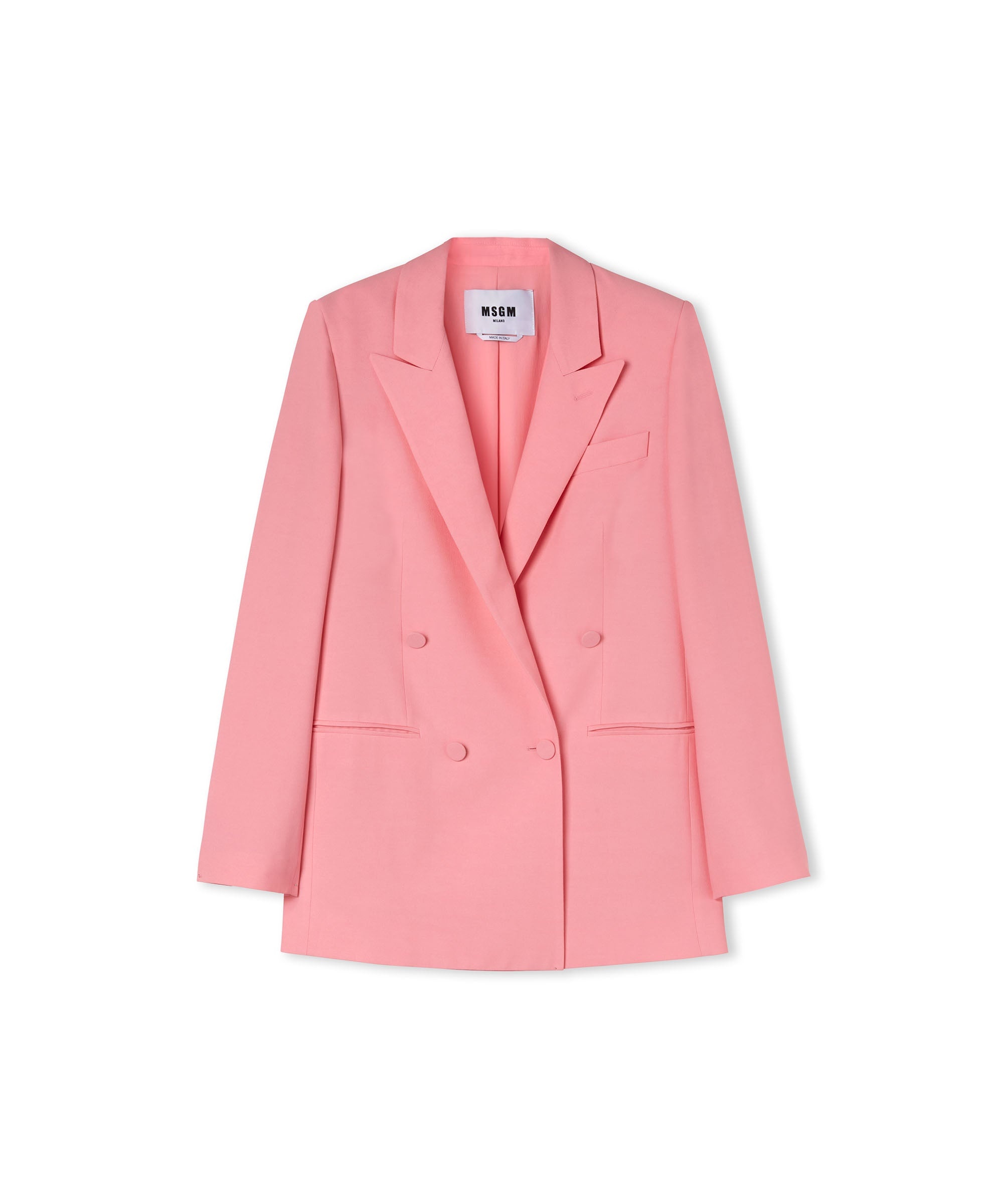 Viscose double-breasted blazer - 3