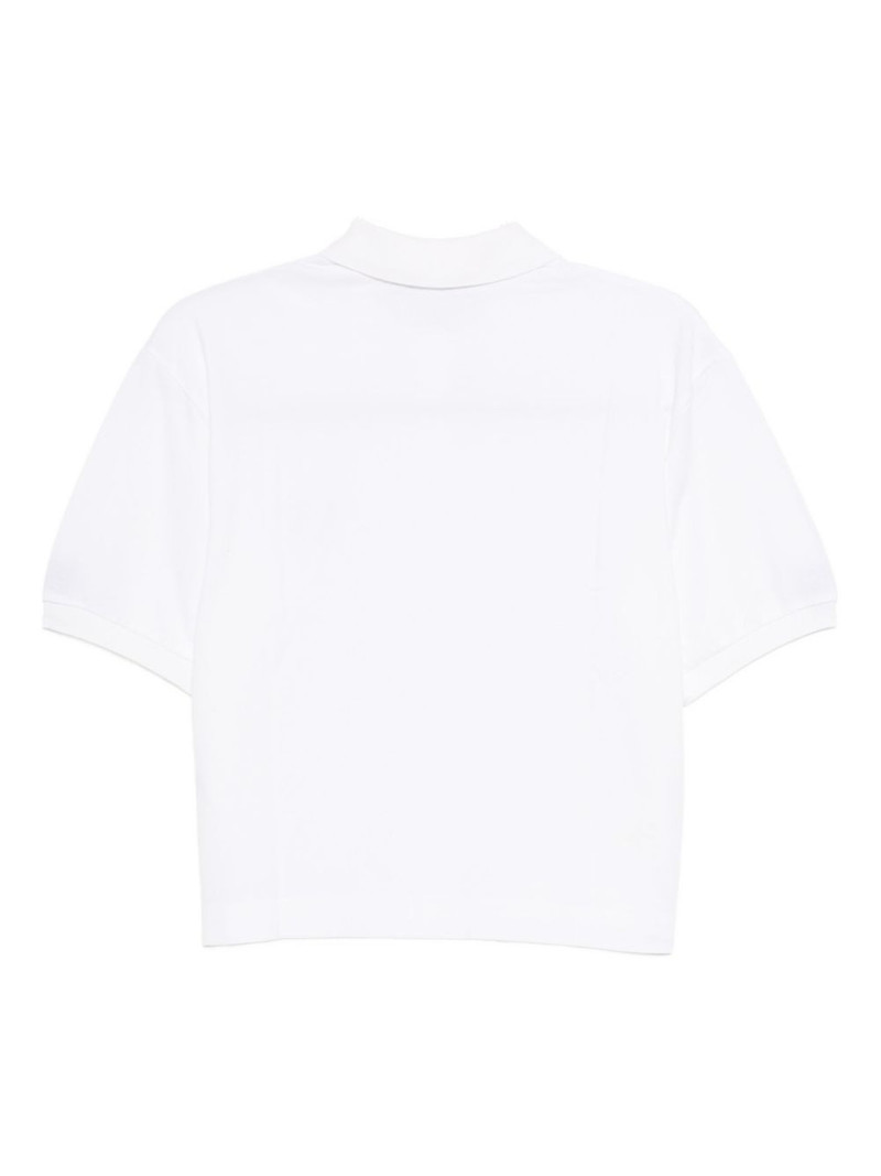 Joshua Sanders piquet smiley polo shirt outlook