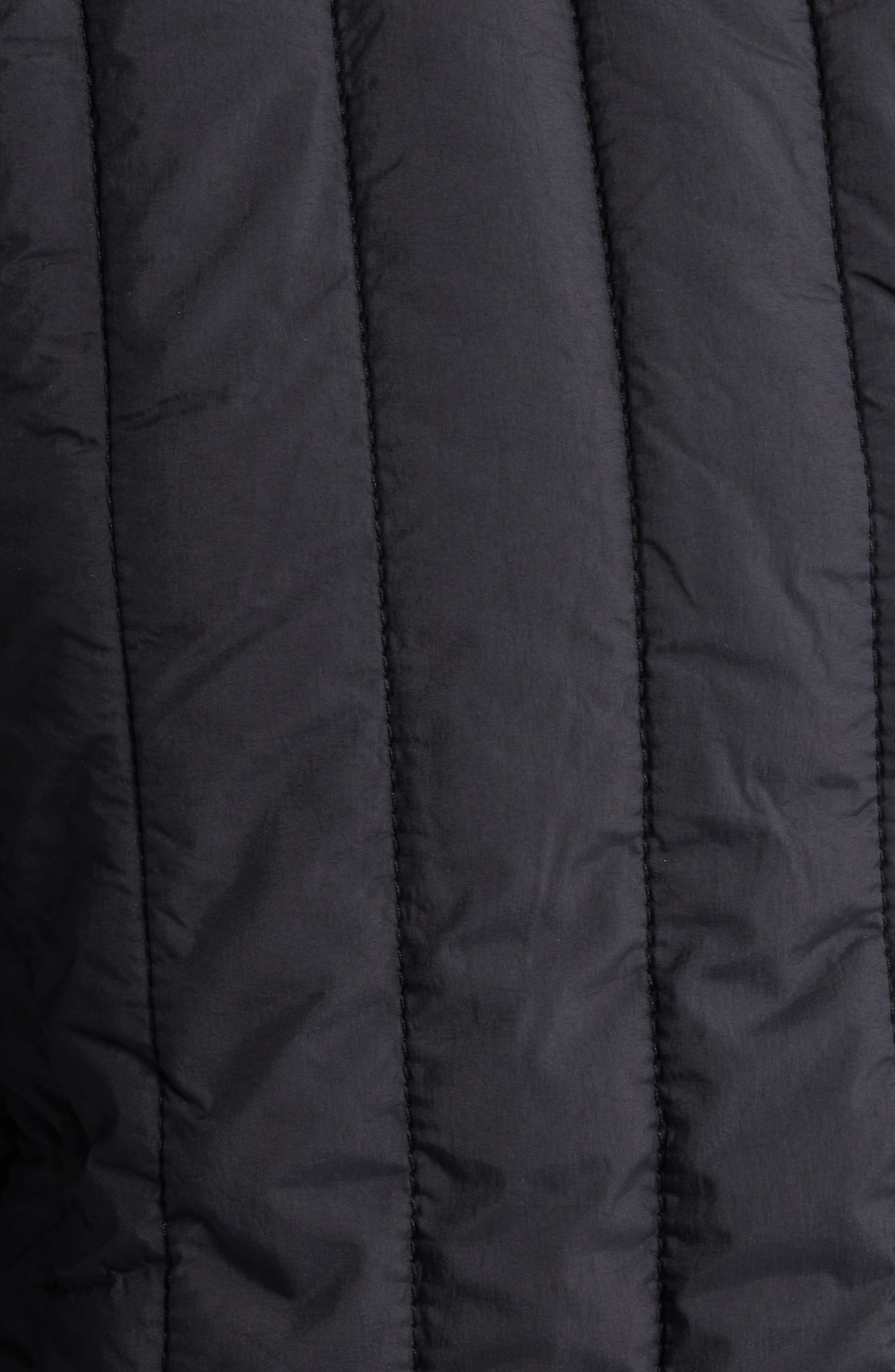 Rains Banja Water Resistant Crop Liner Vest in Navy at Nordstrom - 5