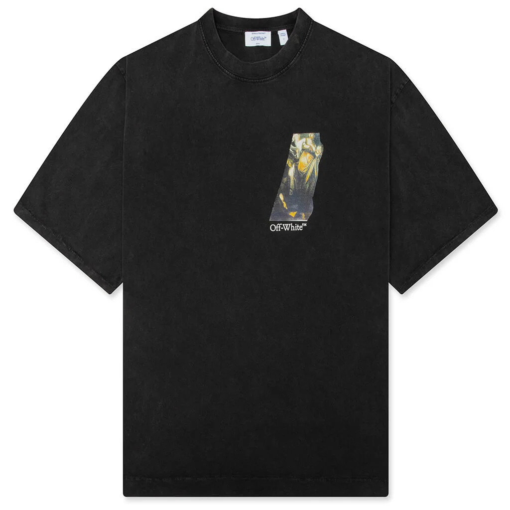 OFF WHITE X FEATURE ARROW SKATE S/S TEE - DARK GREY - 1