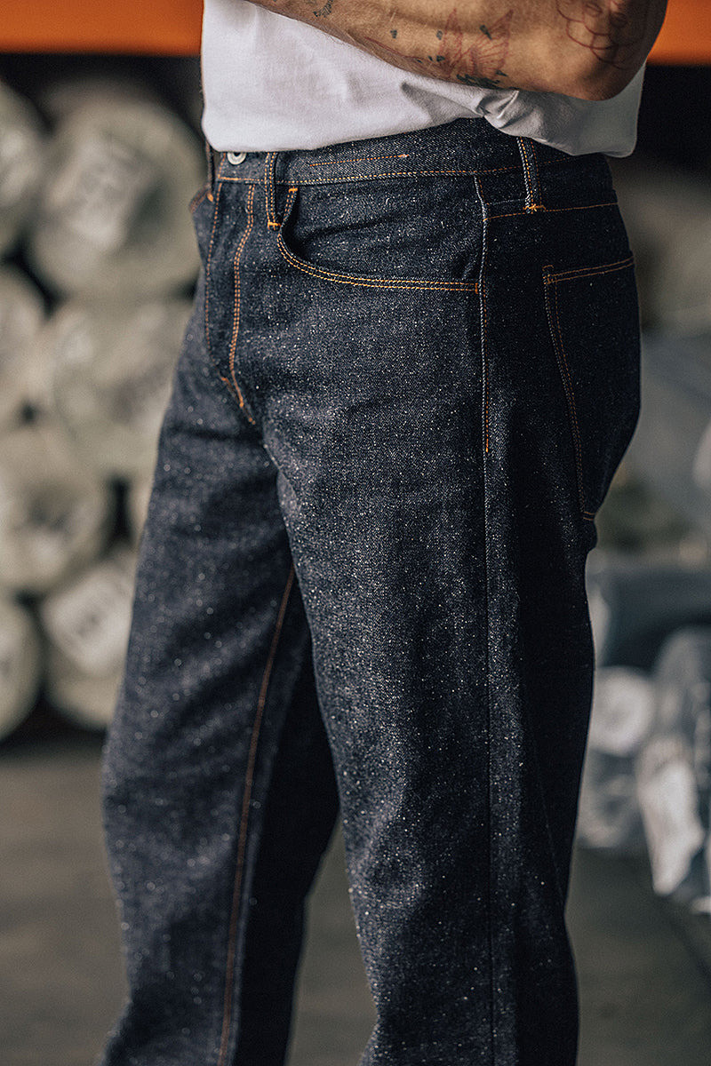 [The Studio] The Barrel Classic Straight Old Nep - Indigo Raw 13.5oz Selvedge 5