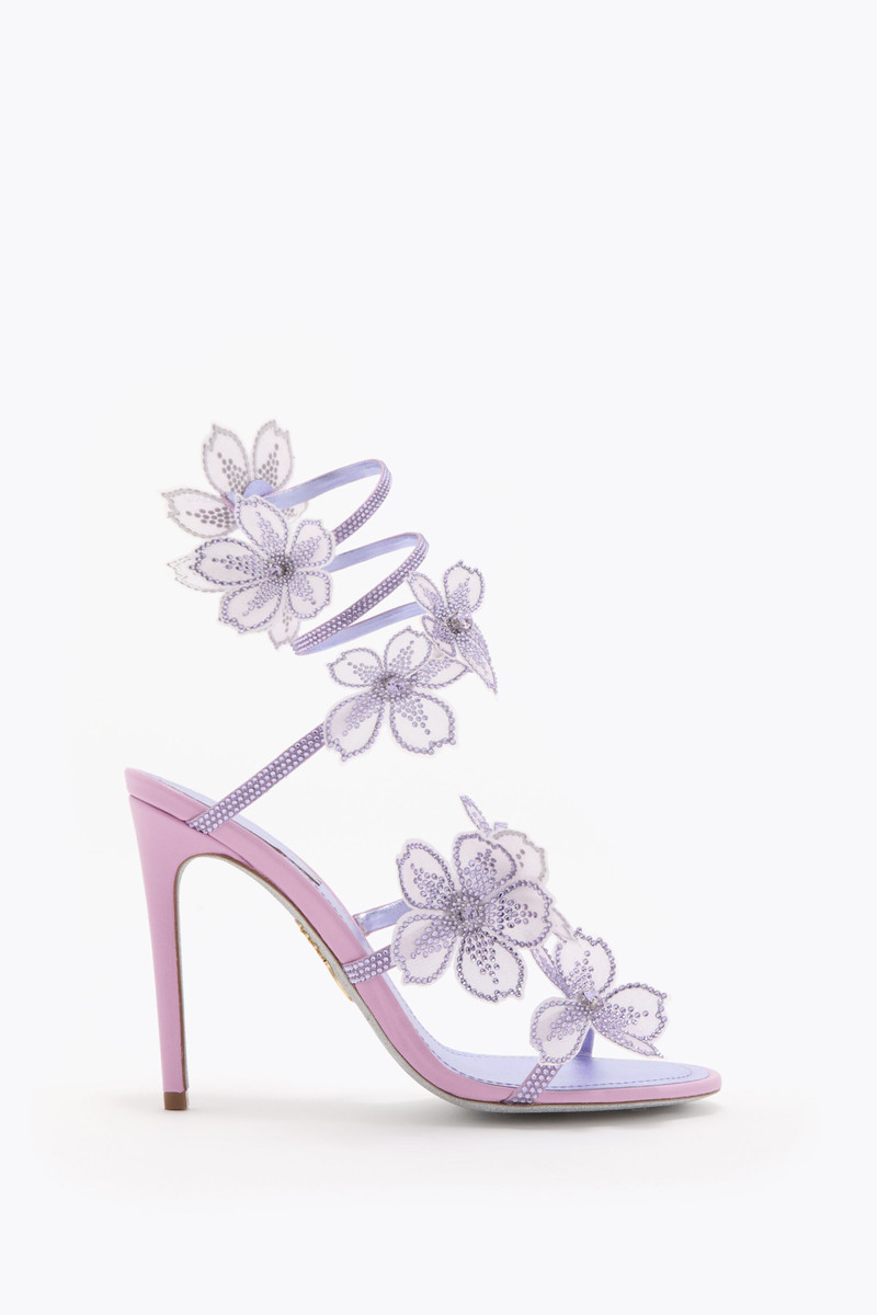 PEACH FLOWER WISTERIA SANDAL 105 1