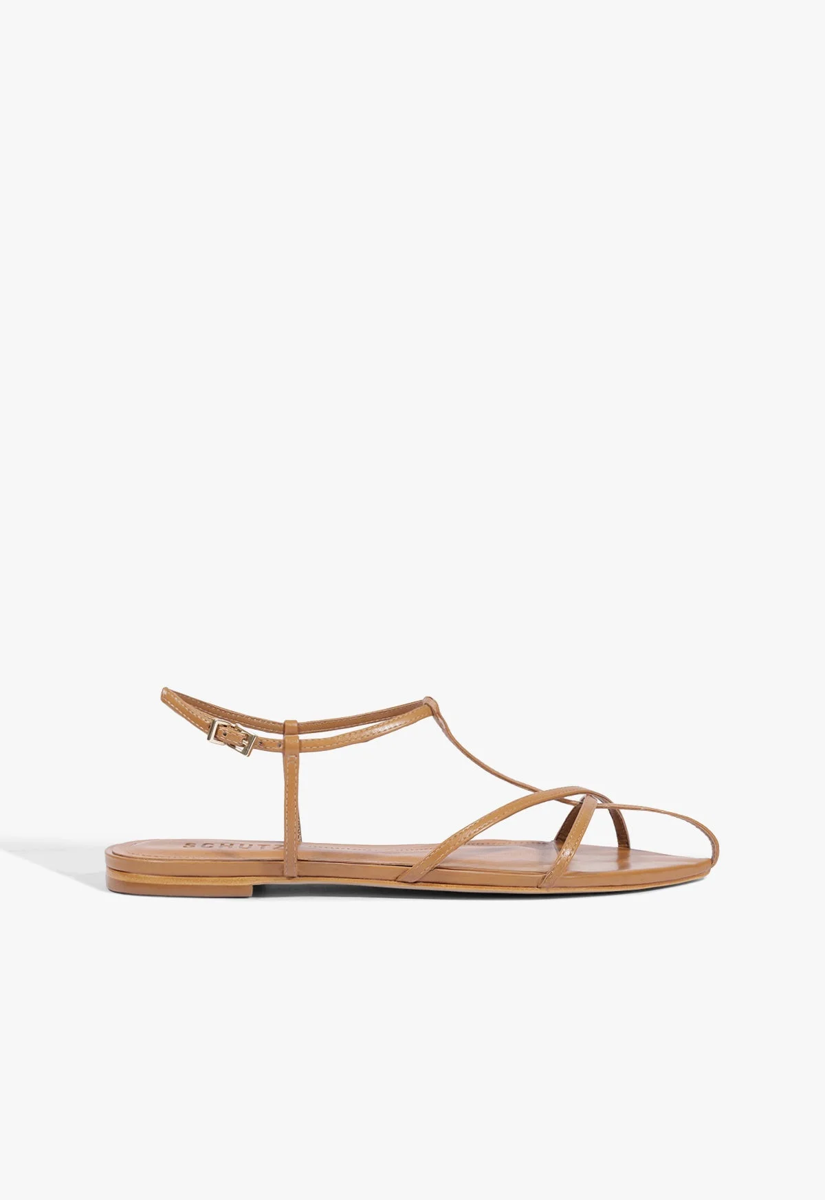 Lowen Leather Flat Sandal - 1