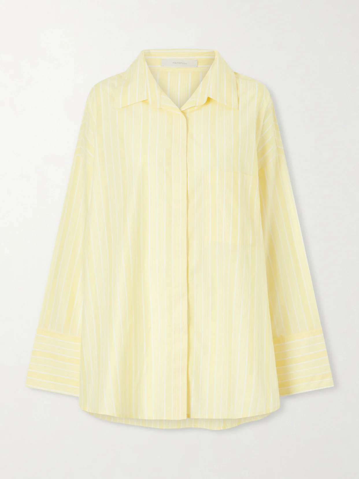 Clemente Striped Cotton Shirt - 1