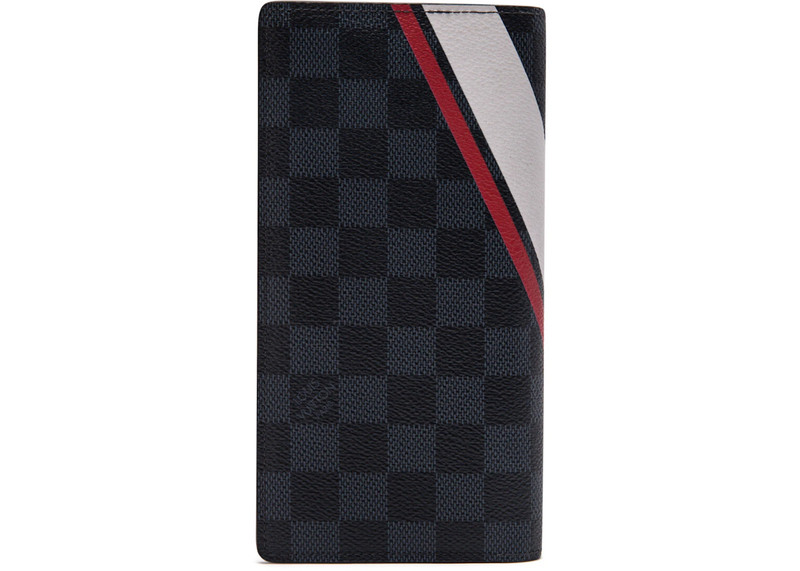 Louis Vuitton Louis Vuitton Wallet Organizer Damier Cobalt 2017 America's Cup Brazza Black outlook