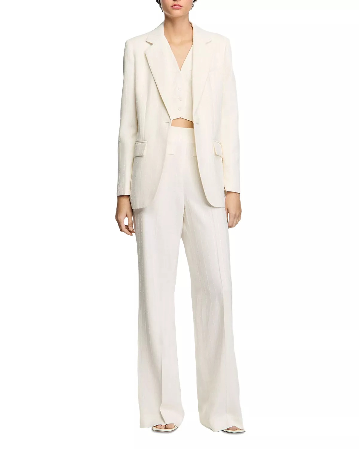 Sequin Suit Pants - 2