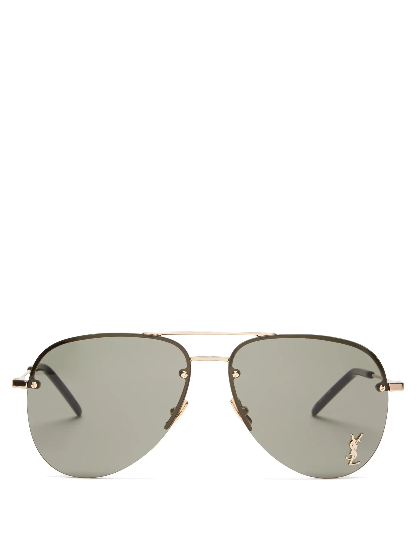 Aviator metal sunglasses - 1