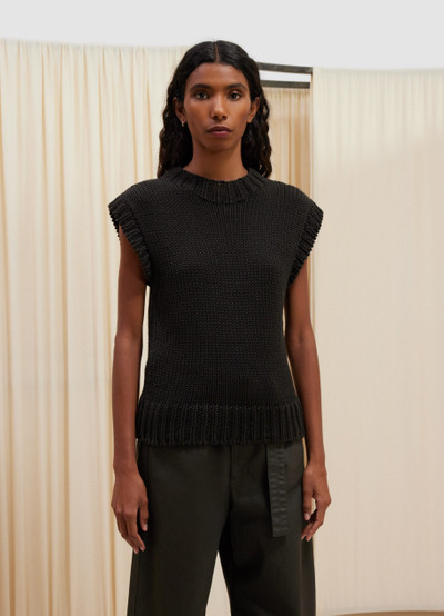 Lemaire CHUNKY SLEEVELESS SWEATER outlook